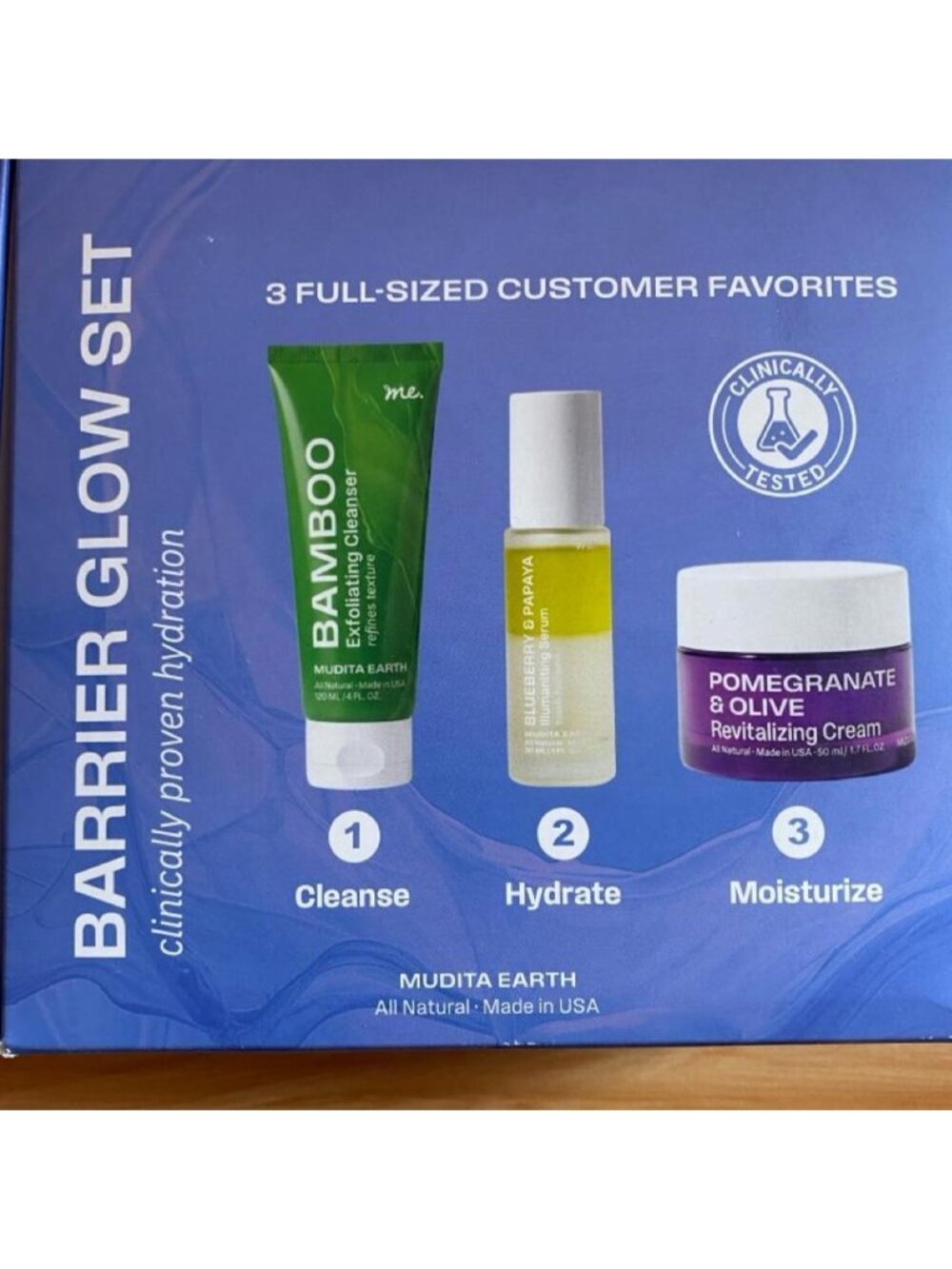Mudita Earth Barrier Glow Set